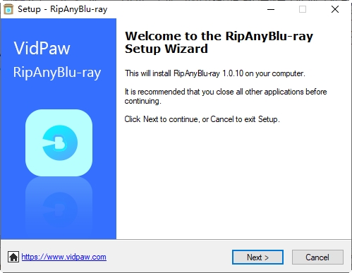 Vidpaw RipAnyBlu-rayvv1.0.10 破解版