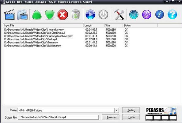 Agile MOV Video Joiner
