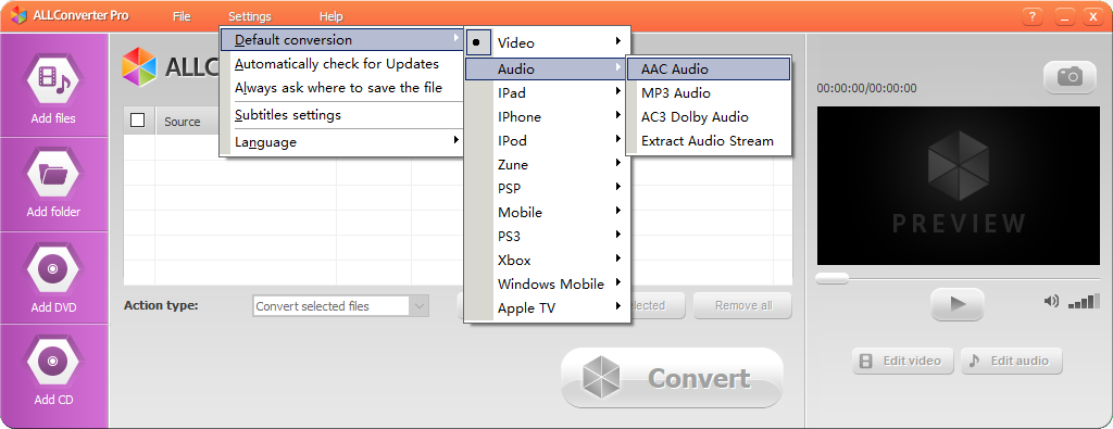 ALLConverter Pro(ȫƵת)v13.0 ٷ