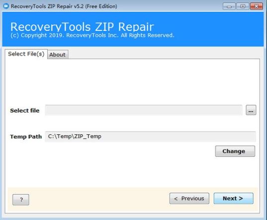 RecoveryTools ZIP Repairv5.2 ٷ