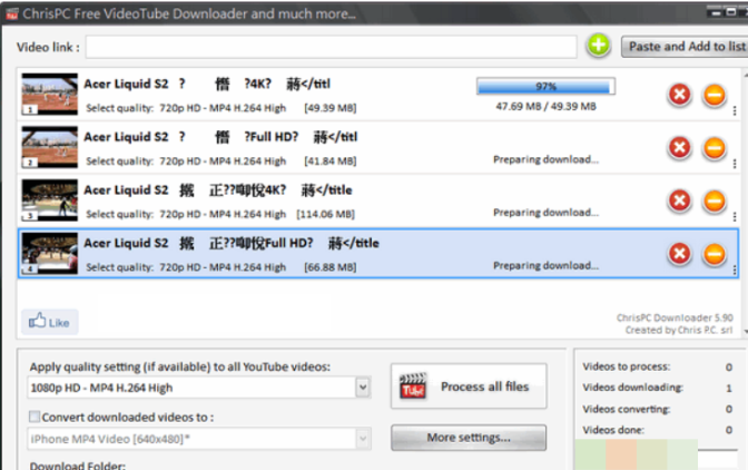 ChrisPC VideoTube Downloader Prov11.12.13 Ѱ