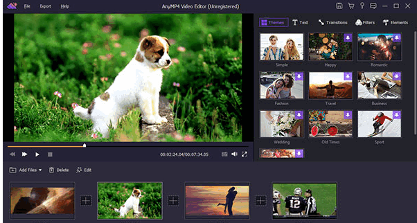 AnyMP4 Video Editor(Ƶ༭)v1.0.10.16834 Ѱ