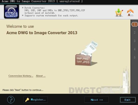 Acme DWG to Image Converterv5.9.6.90 ٷ