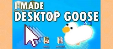 desktop goose