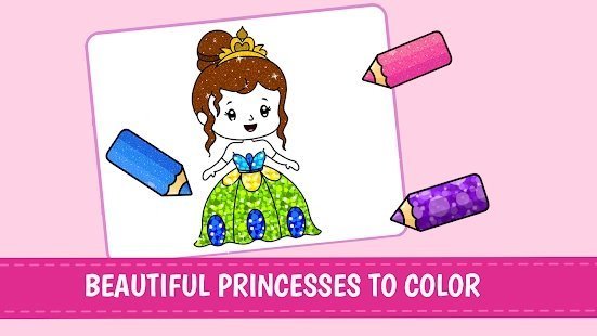 Princess Glitter Coloring(ʻ)v1.0.1 ׿