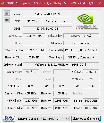 N卡超频软件(NVIDIA Inspector) 中文版