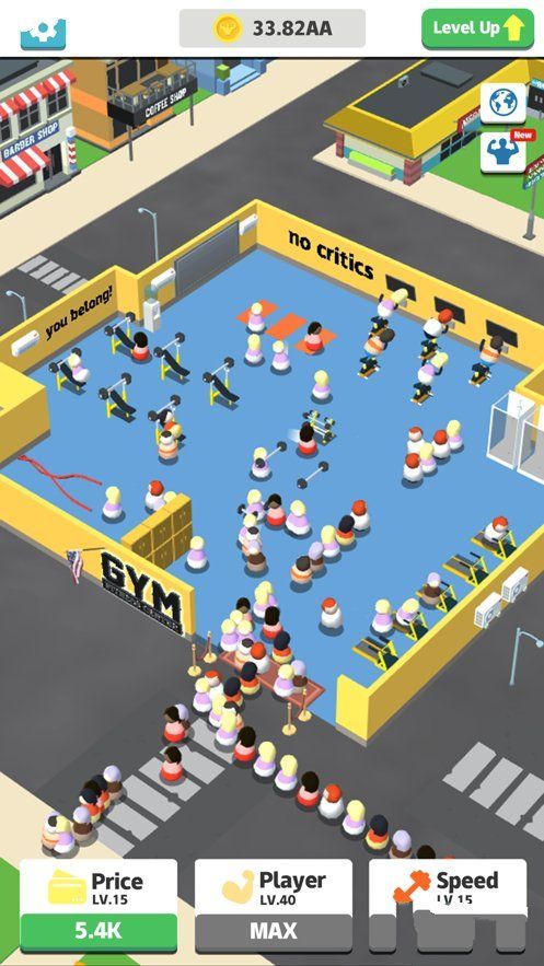 Idle Fitness Gym Tycoon(ɢĽ)v1.0.3 ׿