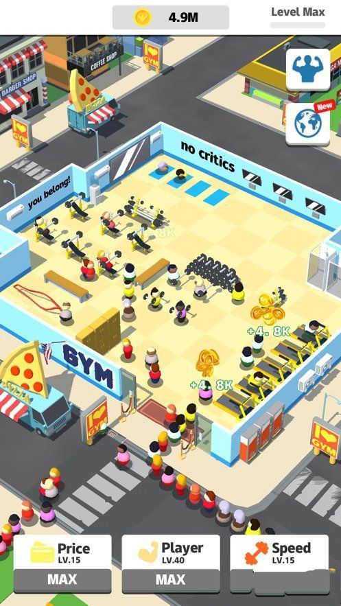 Idle Fitness Gym Tycoon(ɢĽ)v1.0.3 ׿