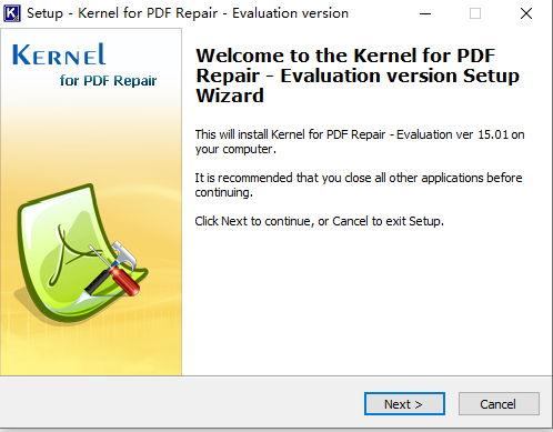 Kernel for PDF Repair(PDF文件修复工具)v15.01 免费版