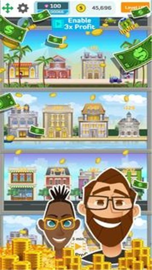 Idle Fortune City(闲置财富城)v1.0 汉化版