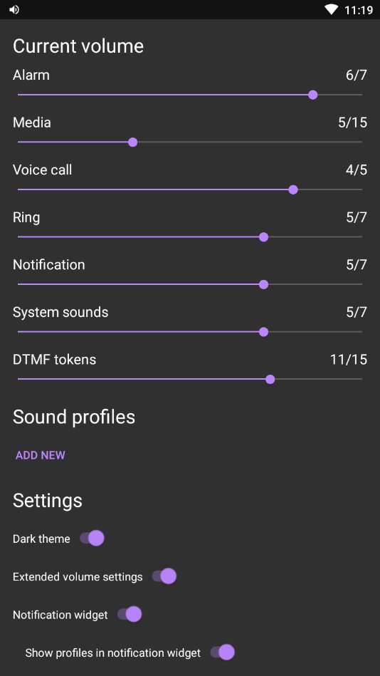 Volume Control()v2.6.0 °