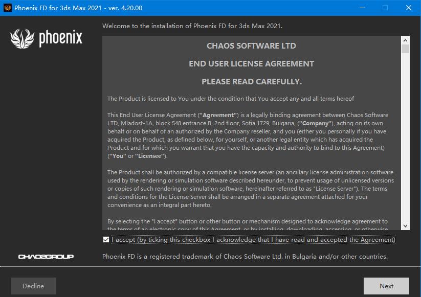 PhoenixFD for 3ds max 2021v4.20.00 64λѰ