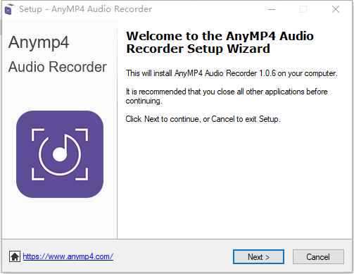 AnyMP4 Audio Recorder(音频录制软件)v1.0.6 免费版