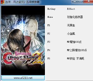 血污月之诅咒2五项修改器