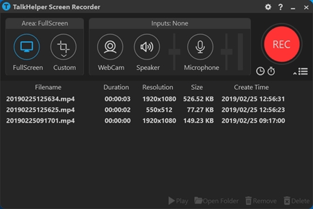 ¼TalkHelper Screen Recorder