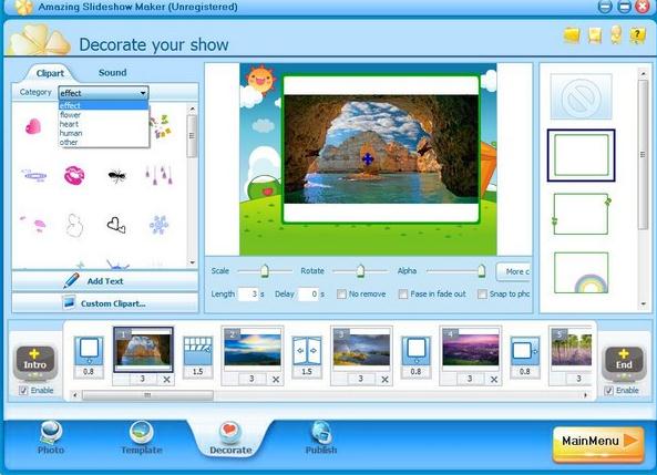 Amazing Slideshow Maker(õƬ)v4.50 ɫ