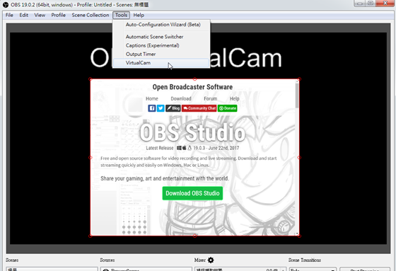 OBS VirtualCam(OBSͷ)