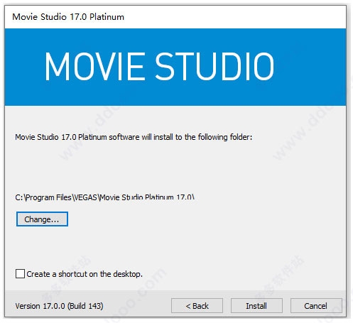 Magix vegas movie studio Platinum 17v17.0.0.3.4 中文版