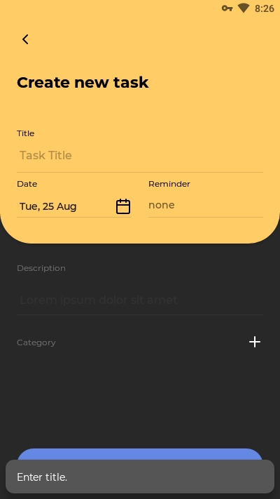 todo app(嵥)v1.3 °