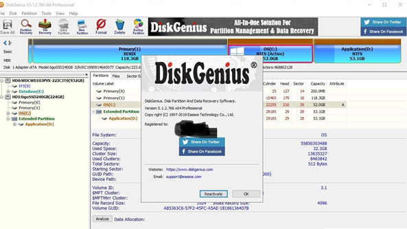 diskgenius proɫƽv5.1.0.653 Я