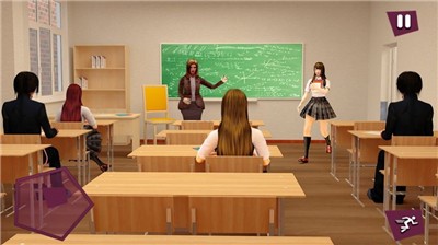 动漫学校的女孩生活模拟器v1.0 安卓版