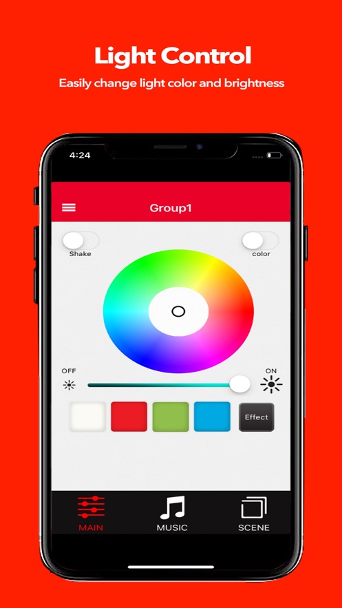 PLAYBULB X appv1.6.6 °