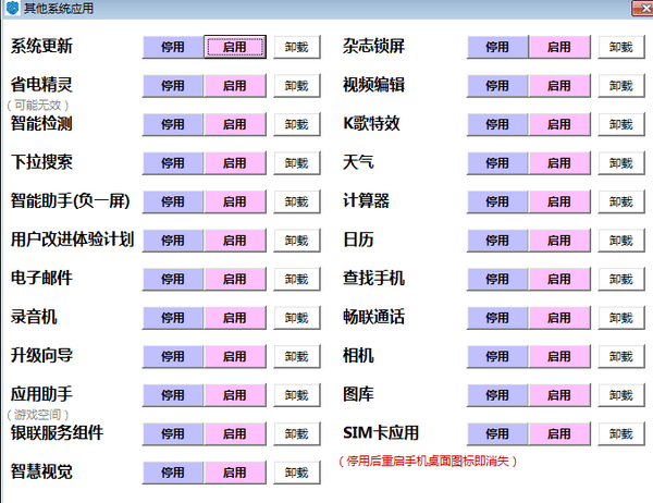 华为手机ADB卸载工具(YUYU助手)v1.6N 免费版