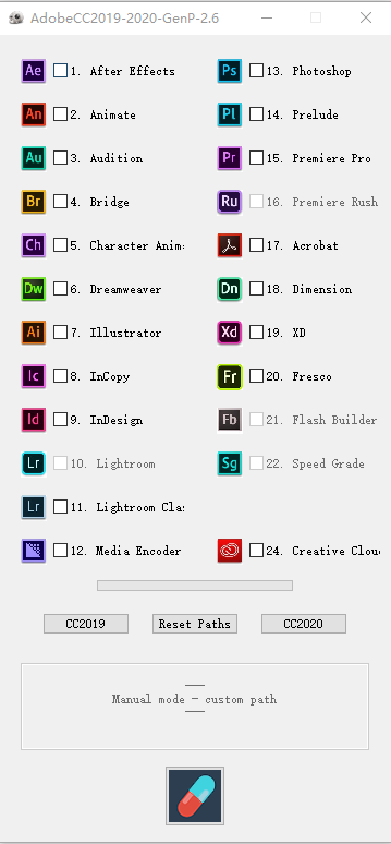 Creative Cloud2020ͨɱƽⲹ