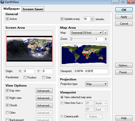 EarthView中文破解版(实时地球动态壁纸)v6.10.11 官方版