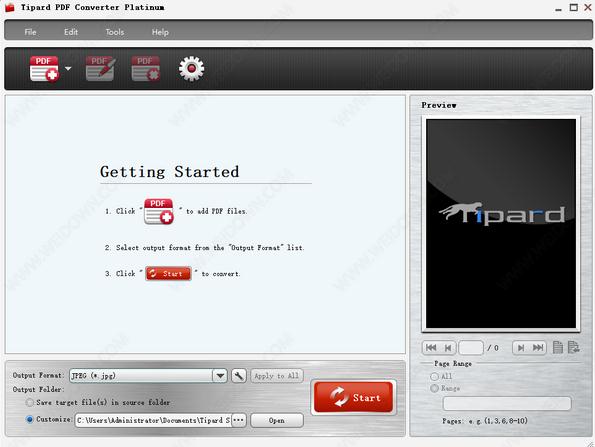 Tipard PDF Converter Platinumv3.3.22 ٷ