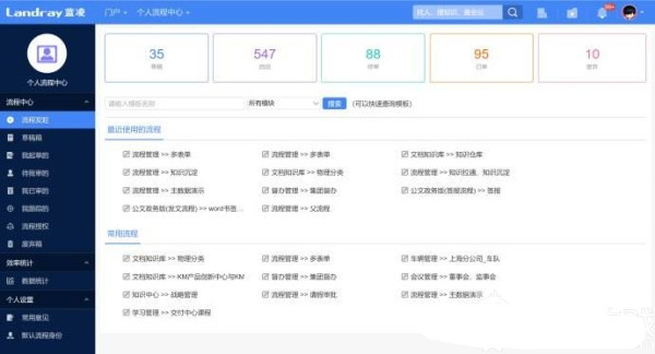 蓝凌OA办公系统v6.1.0 最新版