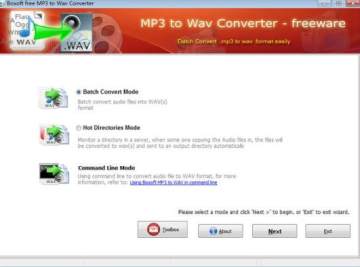 Boxoft MP3 to WAV Converter