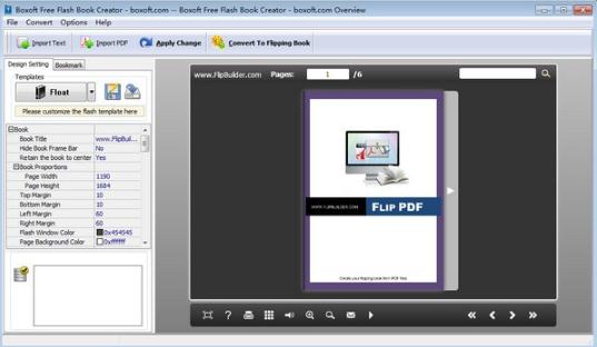 Boxoft Free Flash Book Creatorv3.0 官方版