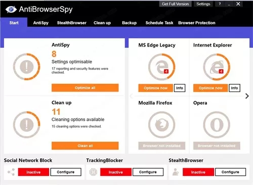 Abelssoft AntiBrowserSpy2021(ϵͳ)v4.05.48 İ