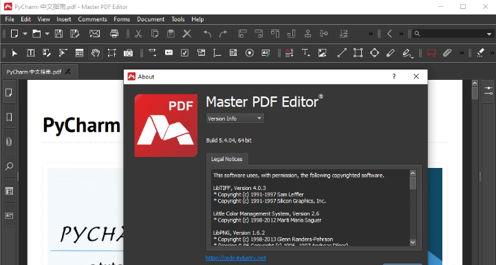 Master PDF Editorƽ(ע)v5.4.04 ļ