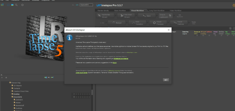 lrtimelapse proƽv5.5.7 °