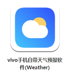 vivo手机自带天气预报软件