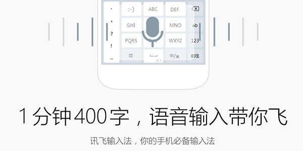 讯飞语音输入法