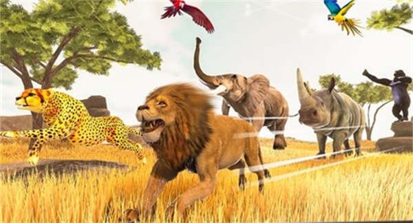 Furious Savanna Animal Race(ȴԭ3d)v1.0 ׿