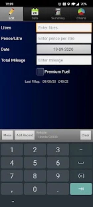 MPG Calculator appv2.0.47 最新版