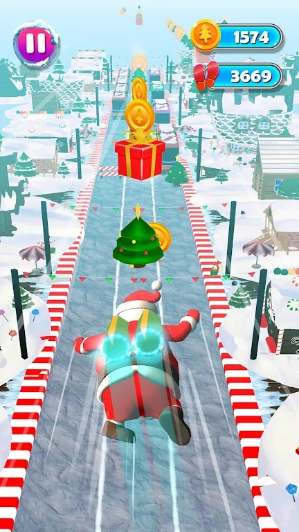 圣诞无限奔跑Santa Runner Infinite Run Gamev1.1 安卓版