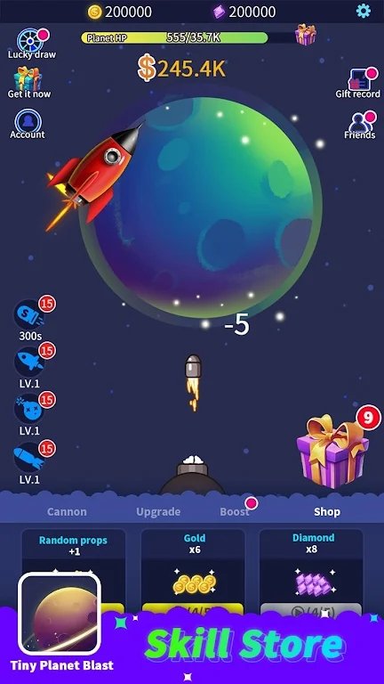 СǱը(Tiny Planet Blast)v1.0 ׿