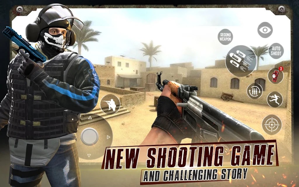 FPSͻΧFPS(Commando CS Special Forces)v1.0 ׿