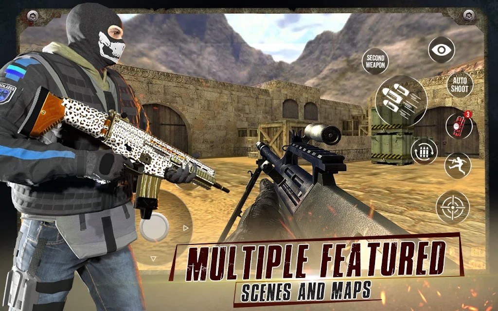 FPSͻΧFPS(Commando CS Special Forces)v1.0 ׿