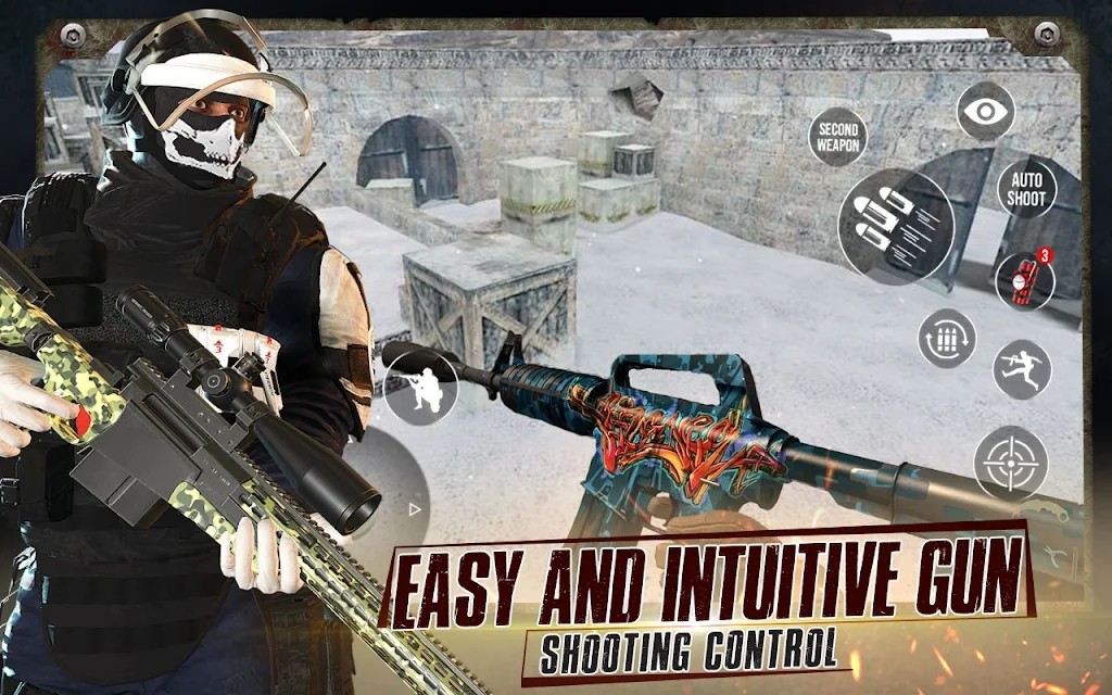 FPSͻΧFPS(Commando CS Special Forces)v1.0 ׿