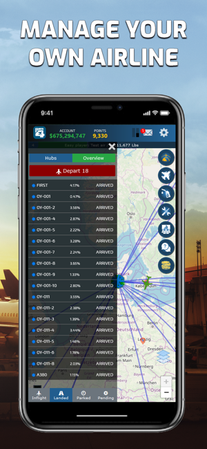 Airline Manager 4航空公司经理4安卓版v1.1.0 最新版