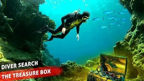 潜水员寻宝手游(scuba diver treasure hunt)v1.0 最新版