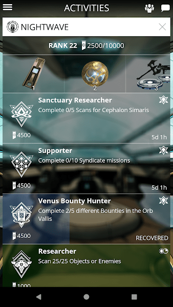 warframeֻapp(Warframe Companion)v4.15.7.1 İ