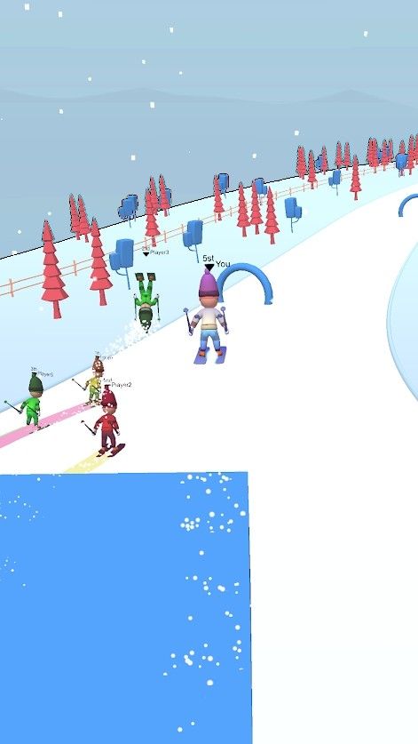 滑雪山3dSkier hill 3dv1.0 安卓版