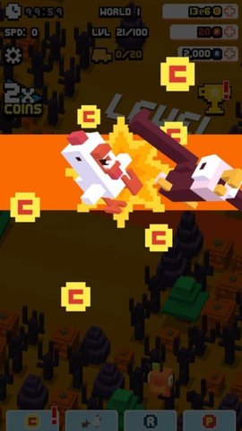 十字路口愤怒Crossy Road Ragev0.3.2 安卓版